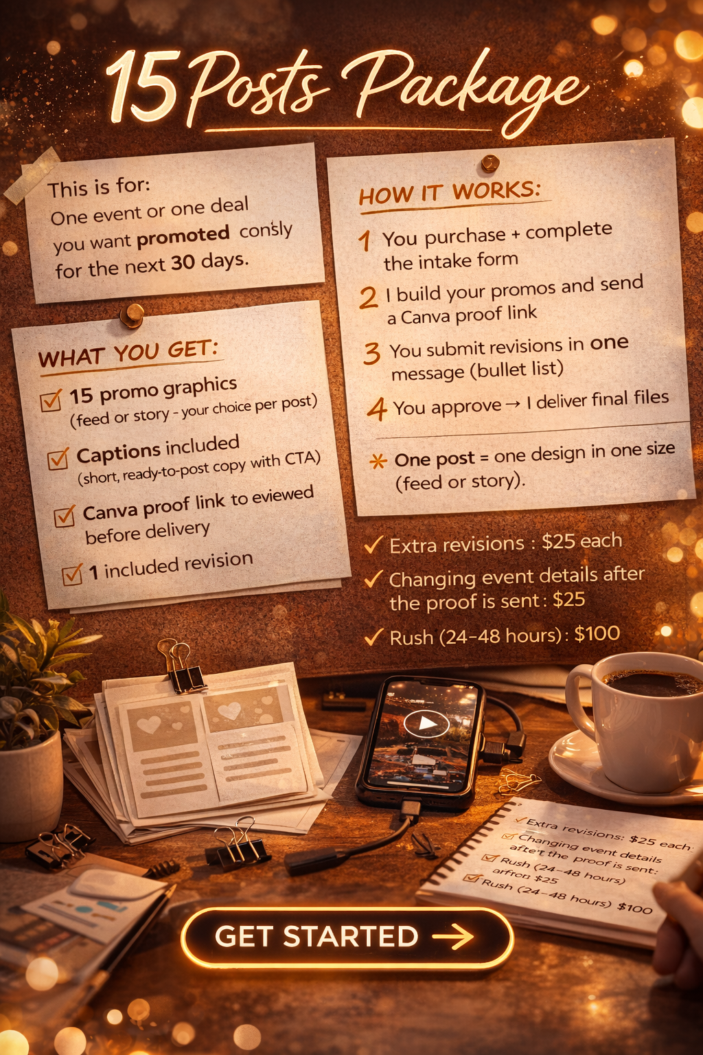 Monthly Promo Pack (Basic)